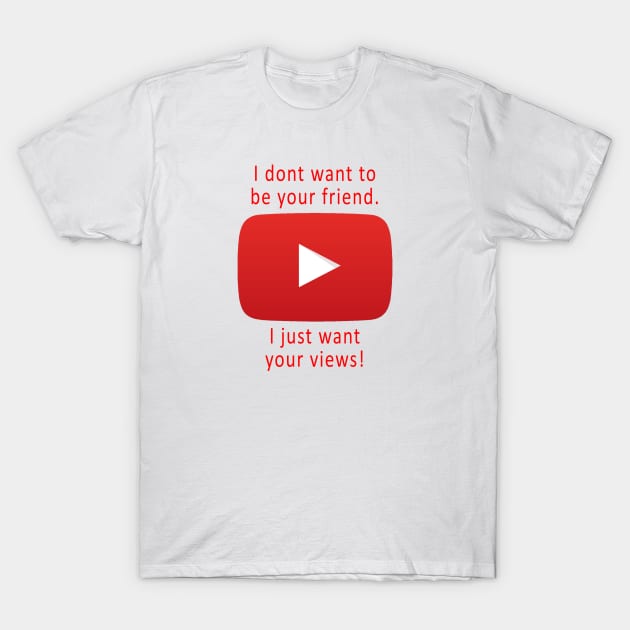 YouTube Partners Youtube T Shirt TeePublic